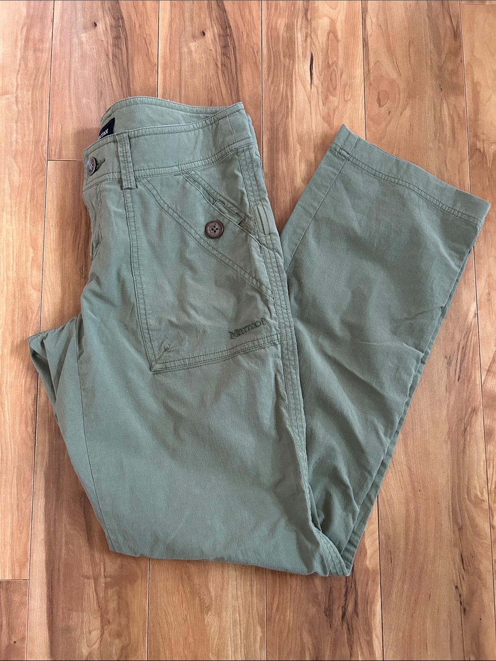 Marmot vintage adjustable hiking pants - y2k - low rise